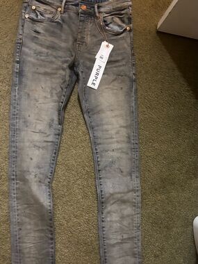 Purple Brand Gray Skinny Jeans (Size 30)